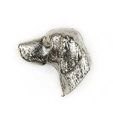 Imagem de Coleção de alfinetes de lapela Weimaraner Made in U.K estilo artístico para cães