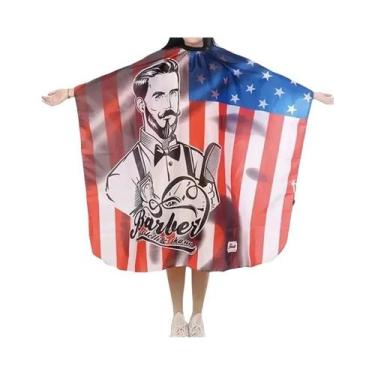 Imagem de Babadores De Cabeleireiro Antiaderentes Com Listras Retrô, Avental Con