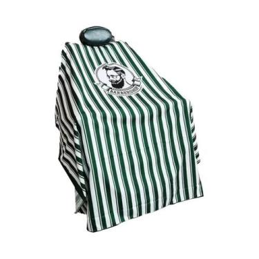 Imagem de Babadores De Cabeleireiro Antiaderentes Com Listras Retrô, Avental Con
