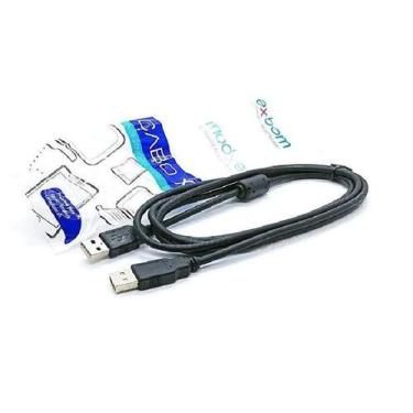 Imagem de Cabo Exbom Usb 2.0 Macho X Macho 2.0 M Com Filtro