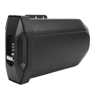 Imagem de CFTGIW Caixa de ferramentas lateral de motocicleta 3,8L, trava de combinação, alta capacidade para R1300GS, R1200GS, R1250GS com suporte de montagem, caixa de bagagem no banco traseiro