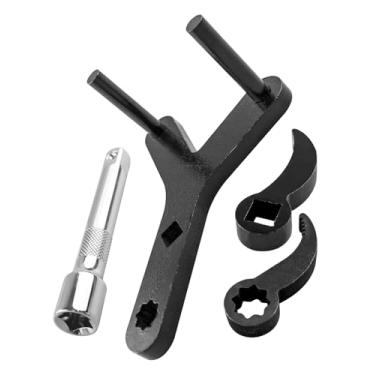 Imagem de Vaticas Ferramenta de elevação do braço de controle inferior, ferramenta de bucha especial de suspensão de 1/5.1 cm, cabeça do adaptador de chave de alavanca, compatível com haste de disjuntor de