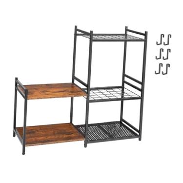 Imagem de Generic Organizador de ferramentas de jardim, suporte de vassoura e esfregão, suporte de ferramentas de quintal, de armazenamento para quintal, gramado,