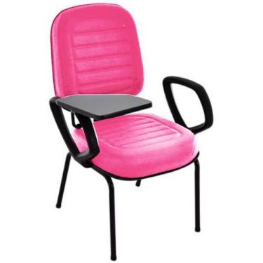 Imagem de Cadeira Universitária Diretor Gomada Linha Blenda Rosa - DESIGN OFFICE