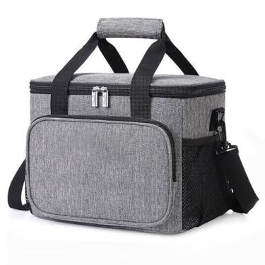 Imagem de YOUKADA Bolsa de transporte portátil multiuso Cold Therapy | Cooler portátil de viagem para compras, acampamento, viagens rodoviárias