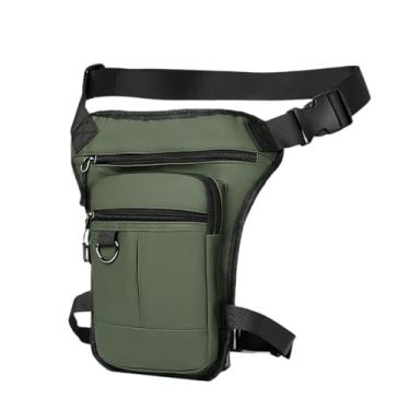 Imagem de menolana Bolsa Esportiva para Perna Rebatível, Suporte Compacto para Celular E Motocicleta, Bolsa de Cintura Estilosa para Ciclismo, Bolsa para Caminhadas, Cic, Verde