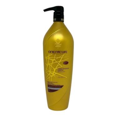 Imagem de Leave-in Defrizante Oriente Life Banana e Mel 1L - ORIENTE LIFE.