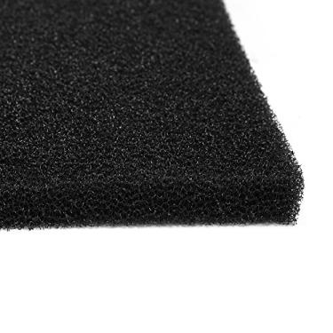 Imagem de Ejoyous Filtro de Aquário Esponja de Peixe Tanque de Tanque de Peixe Bio Bio Sponge Bloco 3 Tamanhos (2cm 4cm 5cm) Forma Densa Suave e (50 * 50 * 2cm de orifício de espessura)