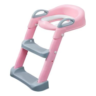 Imagem de Redutor De Assento Com Escada Infantil P/Vaso Sanitário