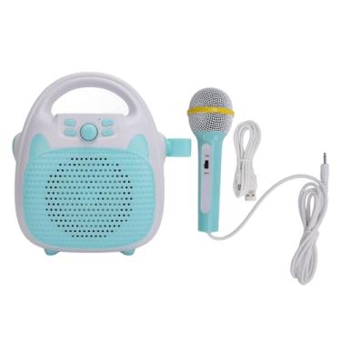 Imagem de Máquina de karaokê infantil com exercício de microfone cantando talento compacto crianças portátil Bluetooth Karaoke Machine