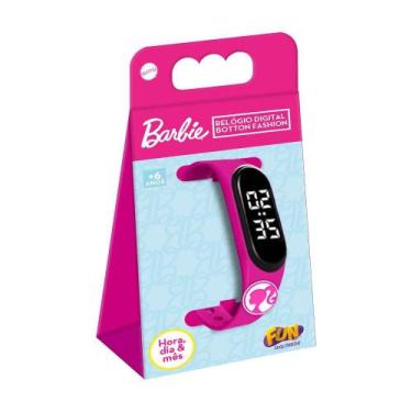 Imagem de Barbie Relógio Digital Botton Fashion - Fun Divirta-se