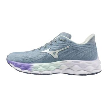 Imagem de Mizuno Tênis de corrida feminino Wave Sky 8, Citadel-hint of Mint, 42