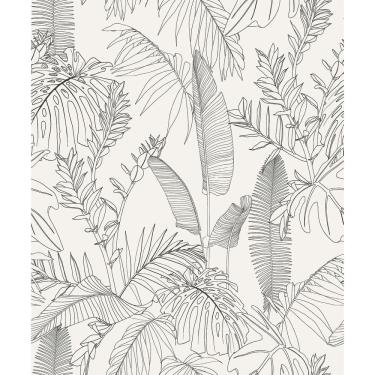 Imagem de Papel de Parede Icon Folhagem Azul A69301