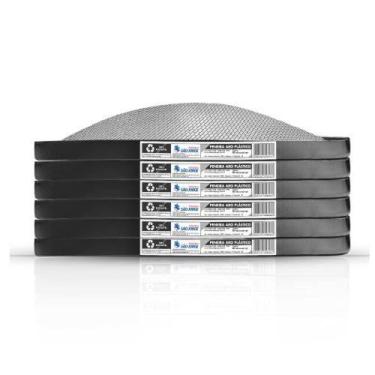 Imagem de Peneira Plástico para Cal Aro 55 Preta - São Jorge