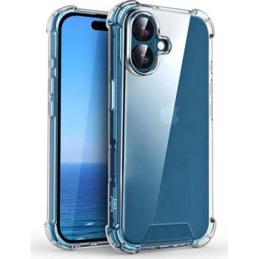 Imagem de Capa Capinha Transparente Para Iphone 16 Anti Impactos - LXL