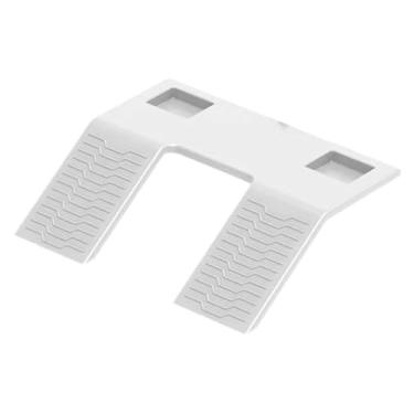 Imagem de Fenteer Plataforma de descanso para tartarugas, pia para animais de aquário, acessórios para terrário, rampa para tartarugas, animais semi-aquáticos, 19.6 Cm X 16.2 Cm X