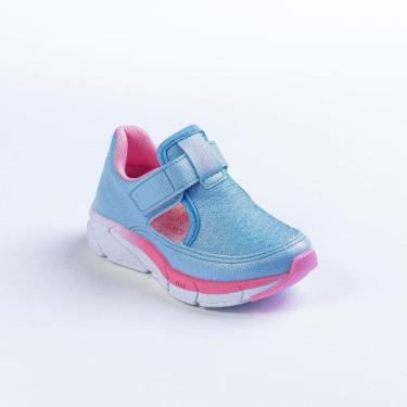 Imagem de TÊNIS KIDY ENERGY BABY RESPITEC AZUL CLARO/ROSA Kidy, 25, Azul claro, 