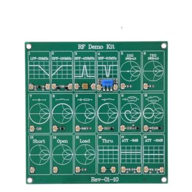 Imagem de Xixian Placa de Teste de RF Kit de Demomiação de RF, Módulo de Filtro/Atenuador do Módulo de Analisador de Rede Vetora, Antiga Analisador Palibração de Placa Aprendizando para Ondas