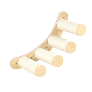 Imagem de predolo Prateleira de escalada para gatos, móveis para animais de estimação, playground faça você mesmo, escada de escalada montada na parede, prancha