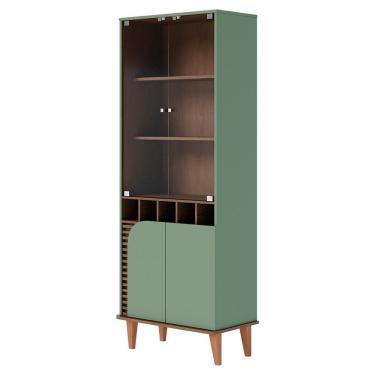 Imagem de Cristaleira 4 Portas 183x70 cm Jurere Colibri