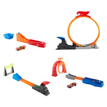 Imagem de Pista Hot Wheels Acrobacia Classic FTH79 Mattel Sortida