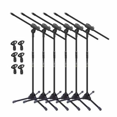 Imagem de Pedestal Para Microfone Voik SMV550 Girafa Cachimbo Voik, 6