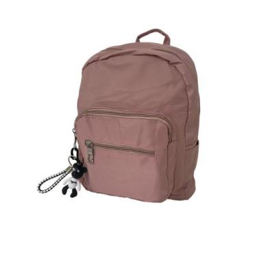 Imagem de Mochila Feminina Chaveiro Casual Faculdade Passeio - Realização