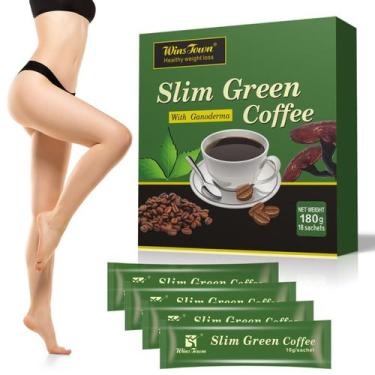 Imagem de Extrato de grão de café verde em pó FARWIX 180g (18 saquetas)