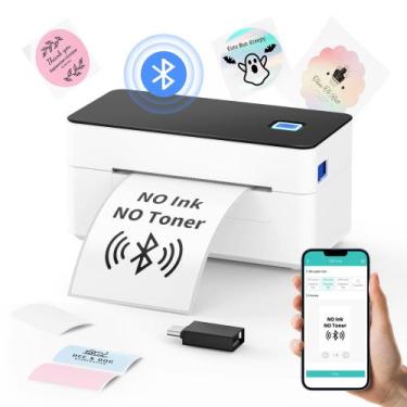 Imagem de Impressora térmica de etiquetas de transporte SVANTTO Bluetooth 4x6