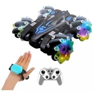 Imagem de Carrinho De Controle Remoto Maluco Gira 360 Graus Inteligente 9 Funções Rápido Recarregavel Kizumba