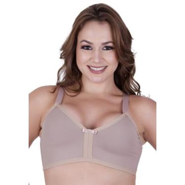 Imagem de Sutiã Plus Size sem Bojo Microfibra Duplo -c6 SUTIÃ JOSI - BELLA DA SE
