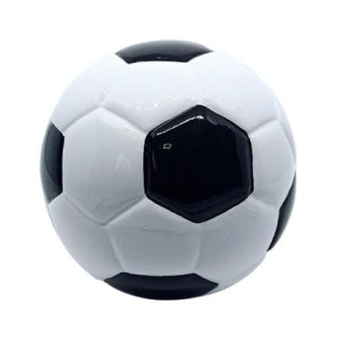 Imagem de Bola Futebol Arte Decoração Festas Aniversario Cerâmica Artística - De