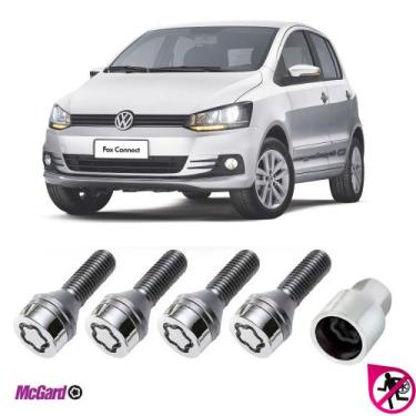 Imagem de Kit Parafuso Trava Antifurto Roda Vw Fox 2010 a 22 Original - MCGARD