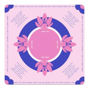 Imagem de Mahjong Table mat, Rubber Anti-Slip Noise Reduction Mahjong Table mat, Comes with Storage Bag Mahjong mat for Mahjong, Cards, and Board Games