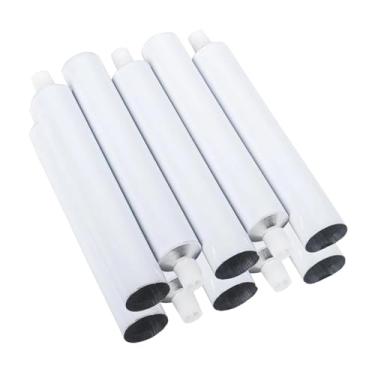 Imagem de Baoblaze 10x Tubos de tinta de alumínio vazios 60ml Tubos de tinta Recipientes para pasta de dente Amostras de embalagens Frascos para óleos e fabricação de