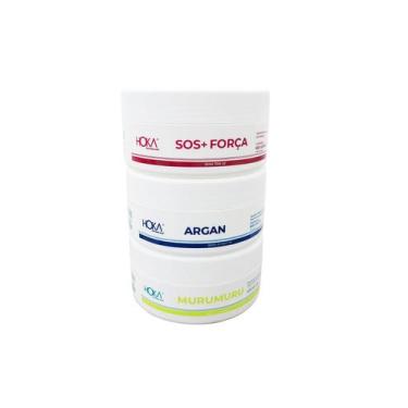 Imagem de Hoka cronograma máscaras murumuru + argan + s.o.s + força 200g