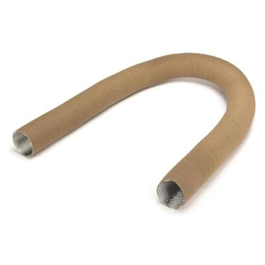 Imagem de Tubo de duto de aquecedor de estacionamento flexível de 75 mm, mangueira de aquecedor a diesel de alumínio de 200 cm, tubo de entrada de ar para trailer e trailer