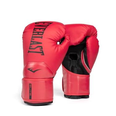 Imagem de Everlast Luvas de boxe Elite 2, luvas de treinamento profissional para homens e mulheres, fecho de e ventilação de ajuste seguro, bolsa pesada e bolsa de treino (400 ml, ouro/preto)