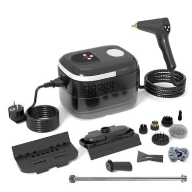 Imagem de Limpa-aerossóis portátil 2500W de alta temperatura para ar condicionado, exaustor de cozinha, carro e chão - Máquina de limpeza portátil,White