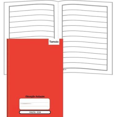 Imagem de Caderno Brochura 40 folhas Pauta Ampliada 2 cm - Tamoio