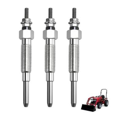 Imagem de KPALAG 3 peças de velas de incandescência compatíveis com Mitsubishi S3L S3L2 motor empilhadeira trator compacto substituição #: 32A66-03100 32A66-03101 32A66-03102