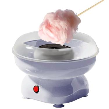Imagem de MáQuina AutomáTica De AlgodãO-Doce,DiâMetro Grande De 270 Mm,Corpo Inteiro Pode Ser Desmontado E Lavado Para AçúCar Ou Doces Com 10 Palitos De Bambu E 1 Colher De AçúCar