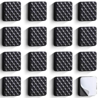 Imagem de Protetor Adesivo em EVA Quadrado 2 x 2 cm 16 Unidades - PR2111 - PINCÉIS ATLAS