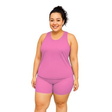 Imagem de Regata Nadador Feminina Dry Fitness Academia Plus Size-Feminino