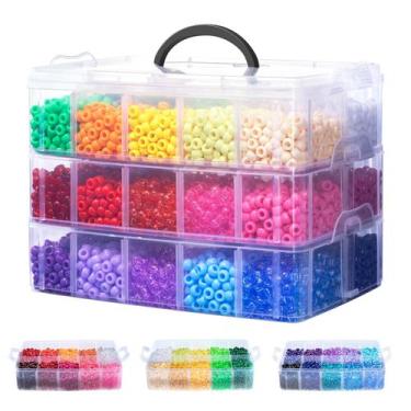 Imagem de Craft Beads Umikk 10.000 unidades de 30 cores para joias