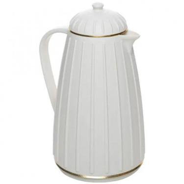 Imagem de Garrafa Térmica Carrossel 1L Plástico Wolff, Branco