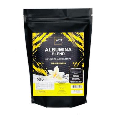 Imagem de Albumina Blend 500g sabor Baunilha WCT Fitness-Unissex