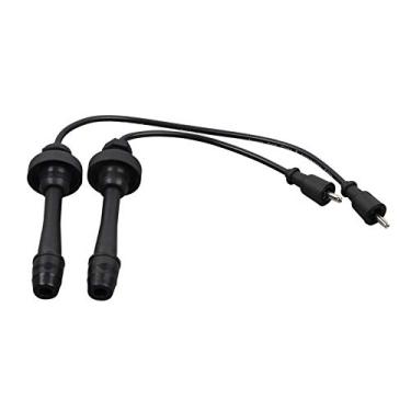 Imagem de Bodeman – Fios de ignição com vela de ignição 5 mm (2 peças) para 01-05 Chrysler Sebring 2.4L, 01-05 Dodge Stratus 2.4L, 00-05 Mitsubishi Eclipse 2.4L, 02-07 Lancer 2.0L, 03-04 Outlander