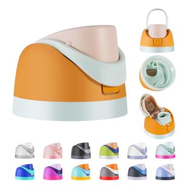 Imagem de Lcsmaokin Tampa de substituição para garrafa de água Owala Freesip, compatível com tampa e tampa Owala, para garrafas de 473 ml, 680 g, 947 ml, 1,134 g, tampa de substituição superior de garrafa de