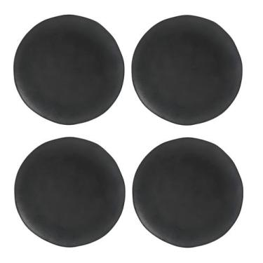 Imagem de Jogo De 4 Pratos Rasos Cerâmica Carbon 26,5cm Porto Brasil